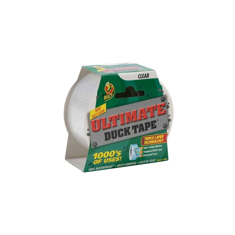 Shurtape Duck, Tape Ultimate 50mm x 20m Clear