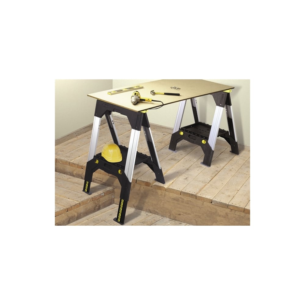 Stanley Tools FatMax 1-92-980 Telescopic Saw Horse Twin Pack