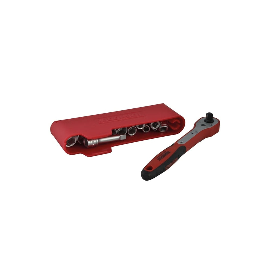 Teng M1413N1 Basic Socket Set of 13 1/4in Drive