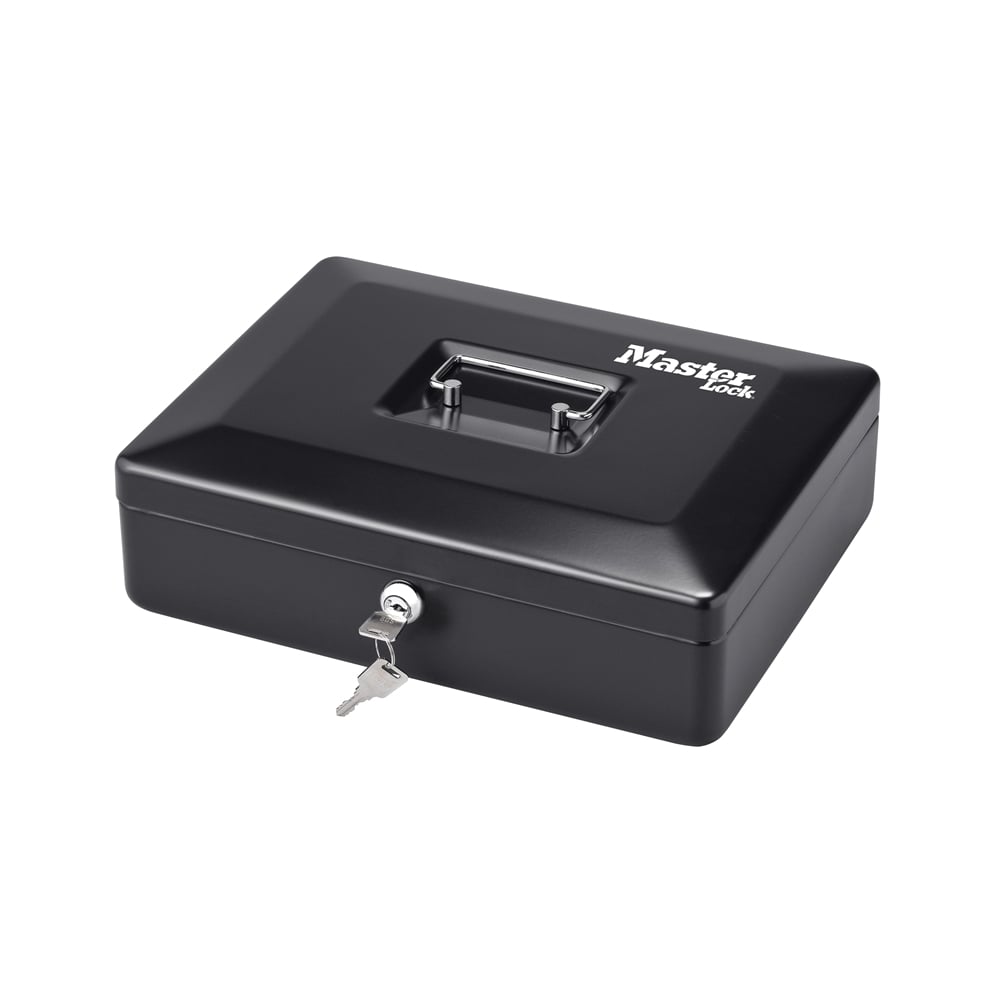 Master Lock Medium Cash Box With Keyed Lock: Model No- CB-12ML