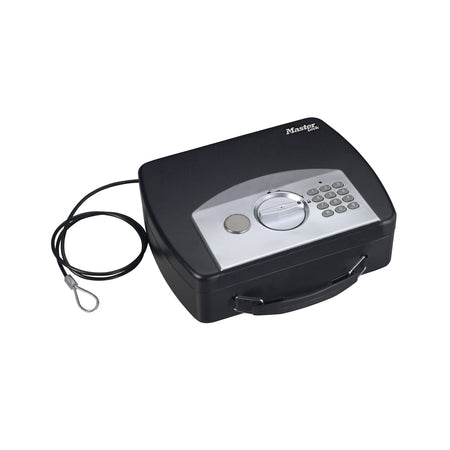 Master Lock Portable Digital Safe With Cable: Model No- P008EML