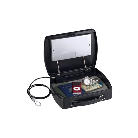 Master Lock Portable Digital Safe With Cable: Model No- P008EML