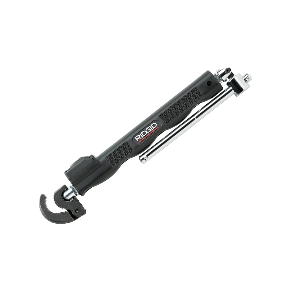 RIDGID 2017 Telescopic Basin Wrench With Led Work Light 12-32mm Capacity: Model No- 46753