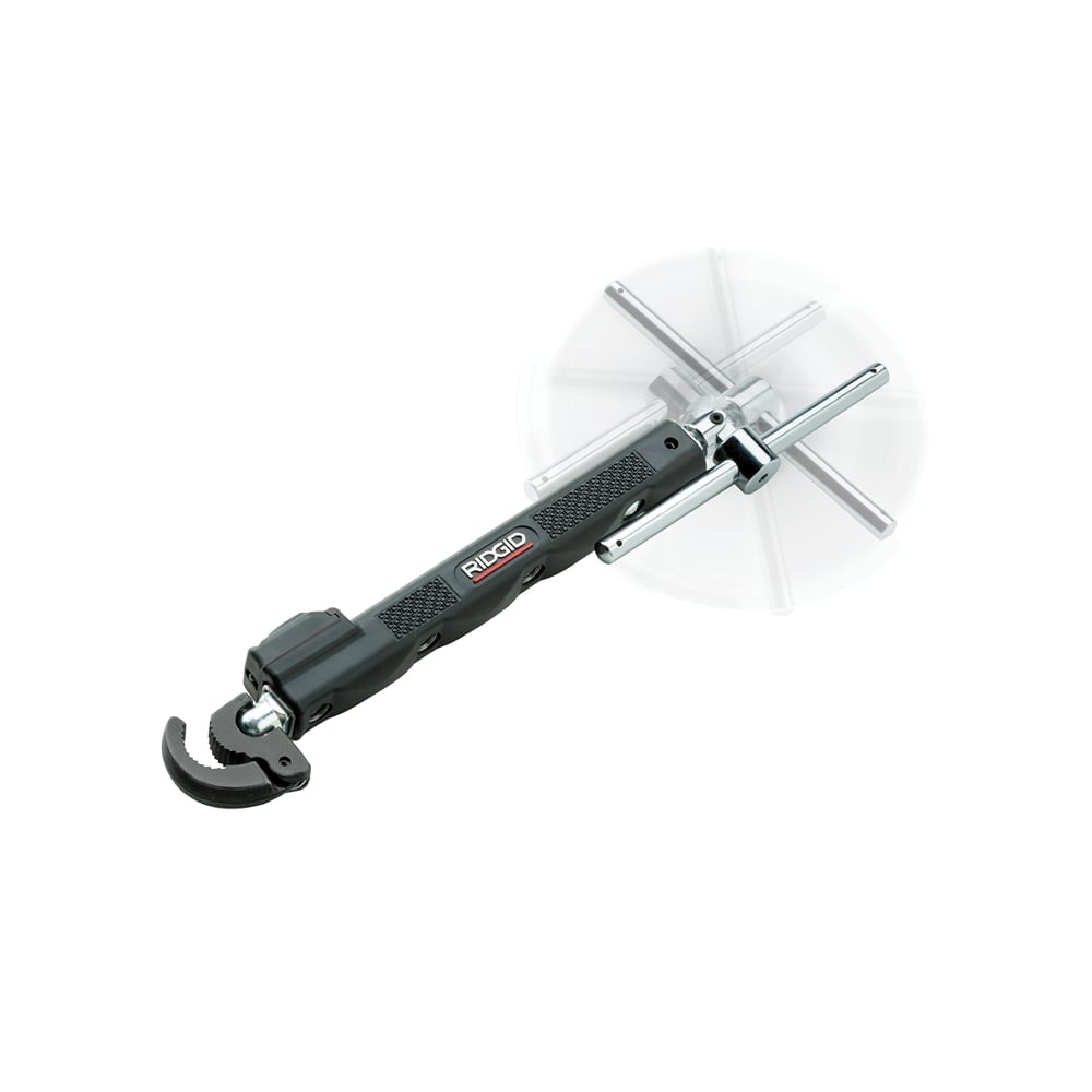 RIDGID 2017 Telescopic Basin Wrench With Led Work Light 12-32mm Capacity: Model No- 46753