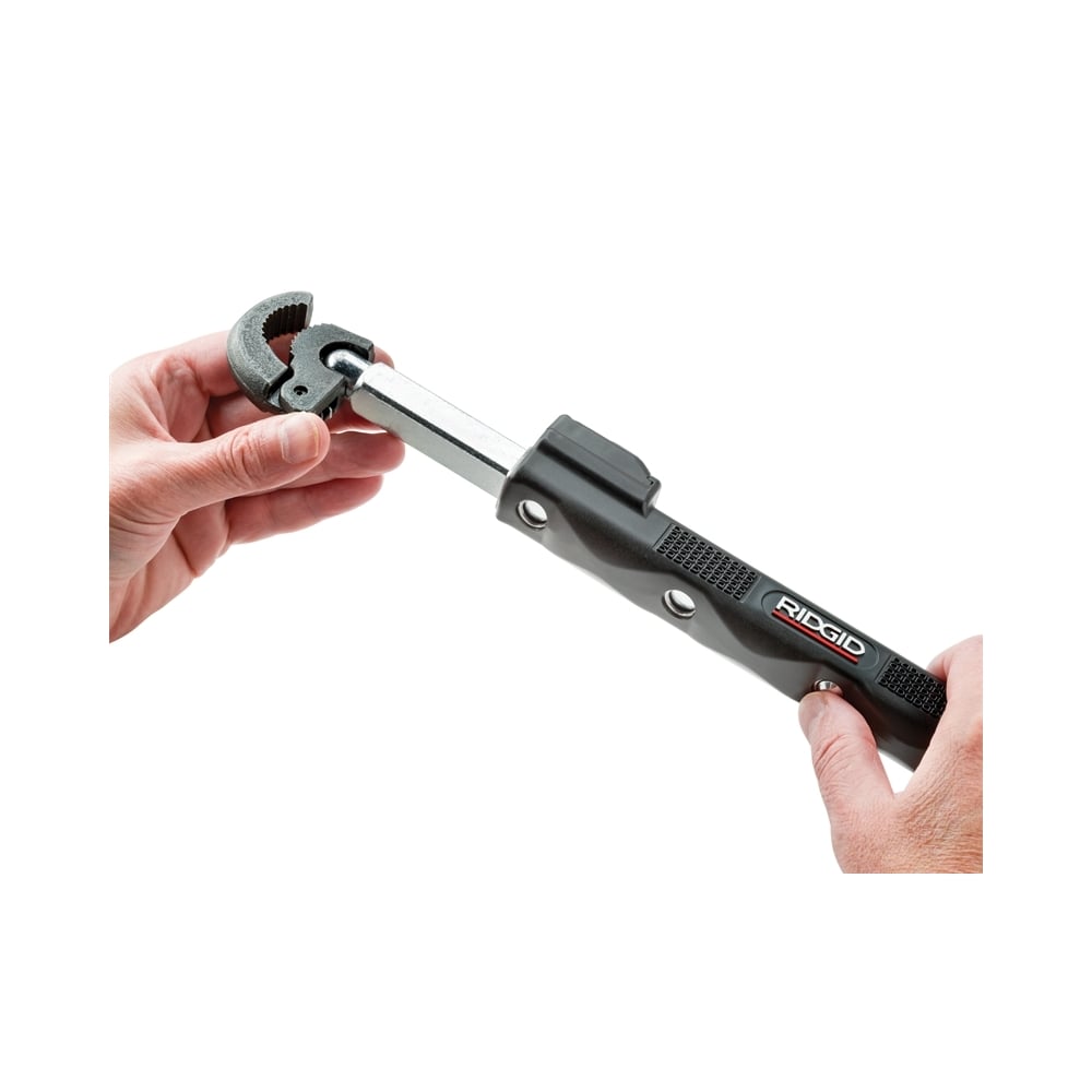 RIDGID 2017 Telescopic Basin Wrench With Led Work Light 12-32mm Capacity: Model No- 46753