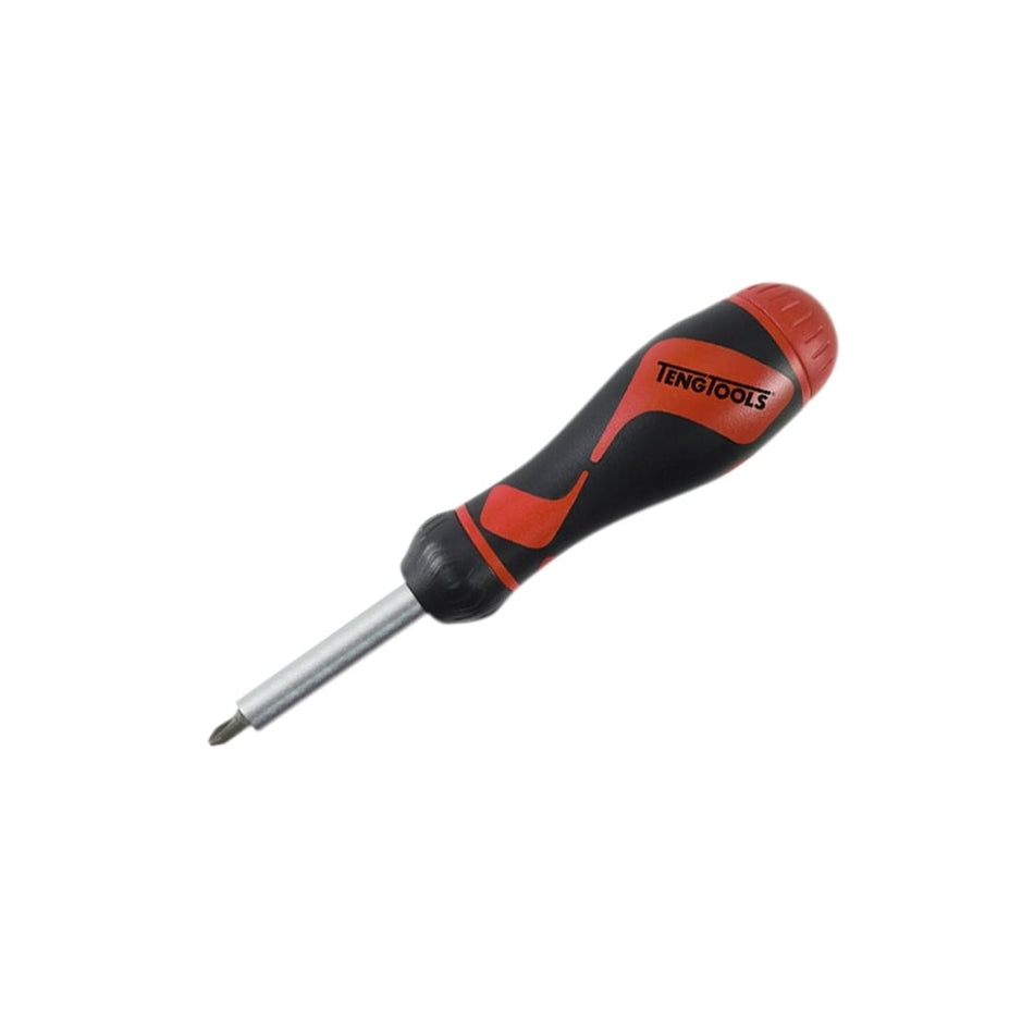 Teng MDR908 Ratchet Driver & Bits Set of 6: Model No- MDR908