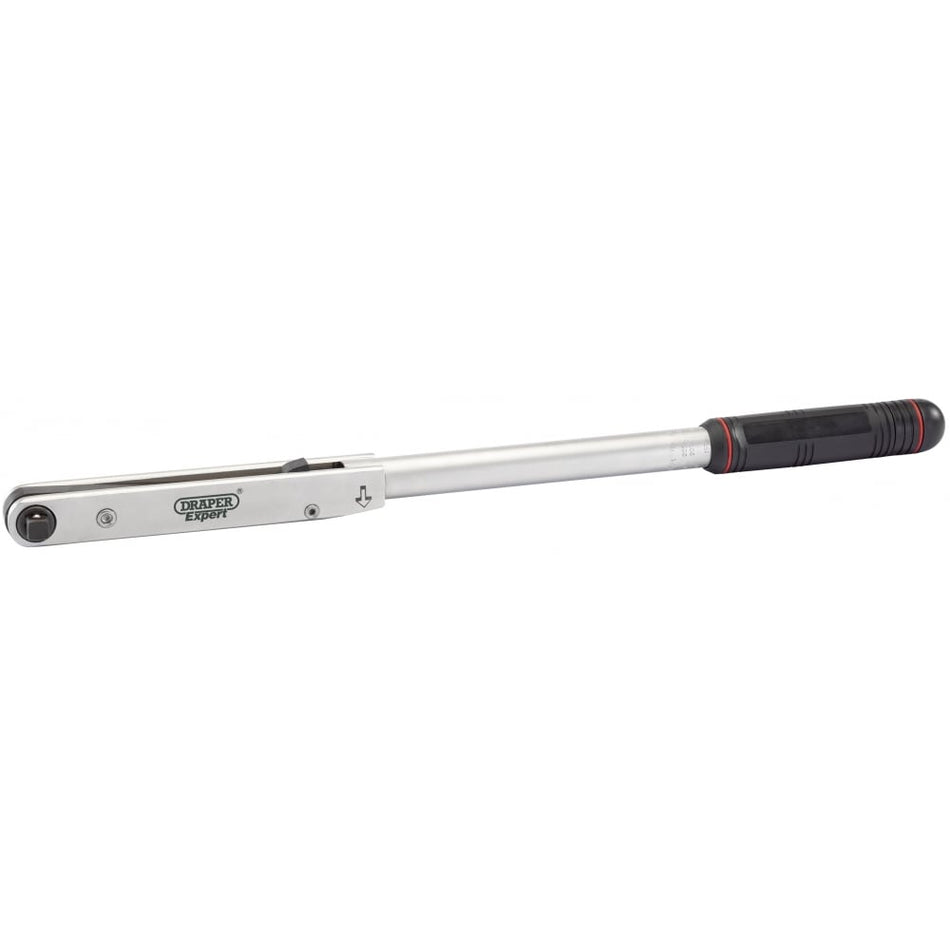 DRAPER 1/2" Square Drive 'Push Through' Torque Wrench With a Torquing Range of 50-225NM: Model No. PTW