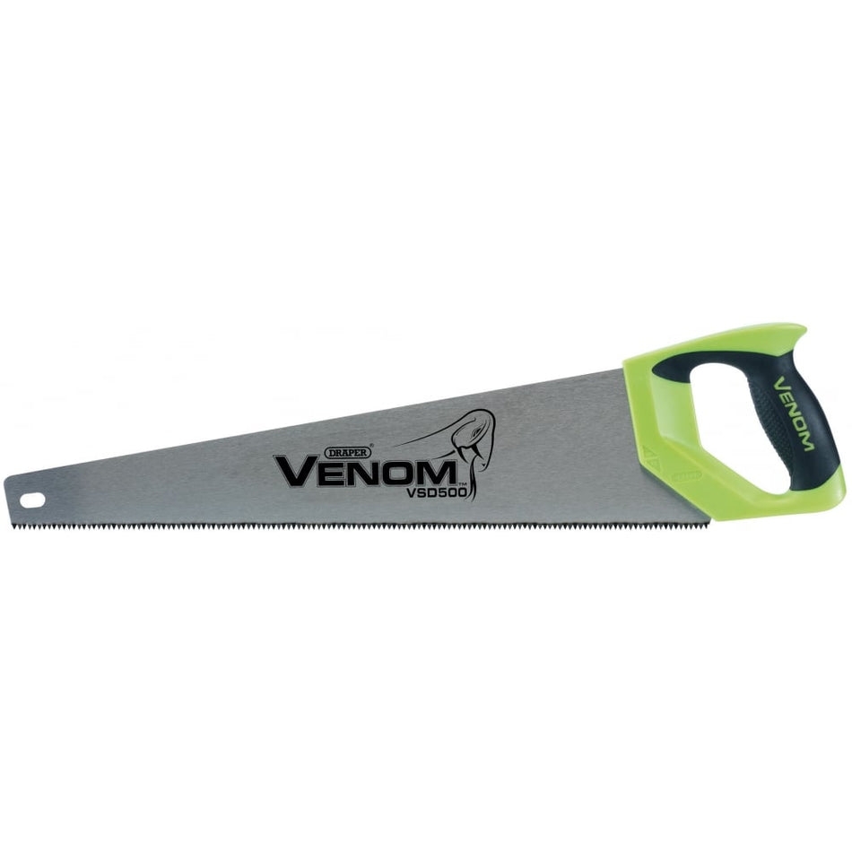 DRAPER First Fix Draper Venom Double Ground 500mm Handsaw: Model No. VSD500