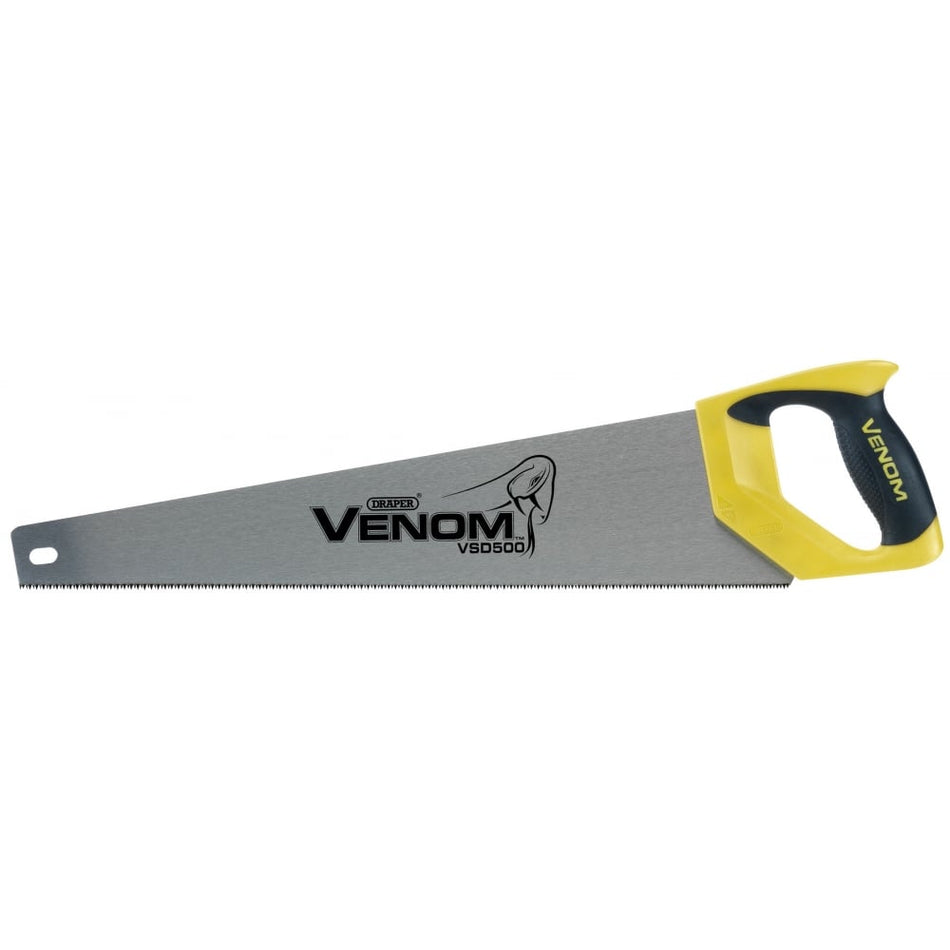 DRAPER Second Fix Draper Venom Double Ground 500mm Handsaw: Model No. VSD500