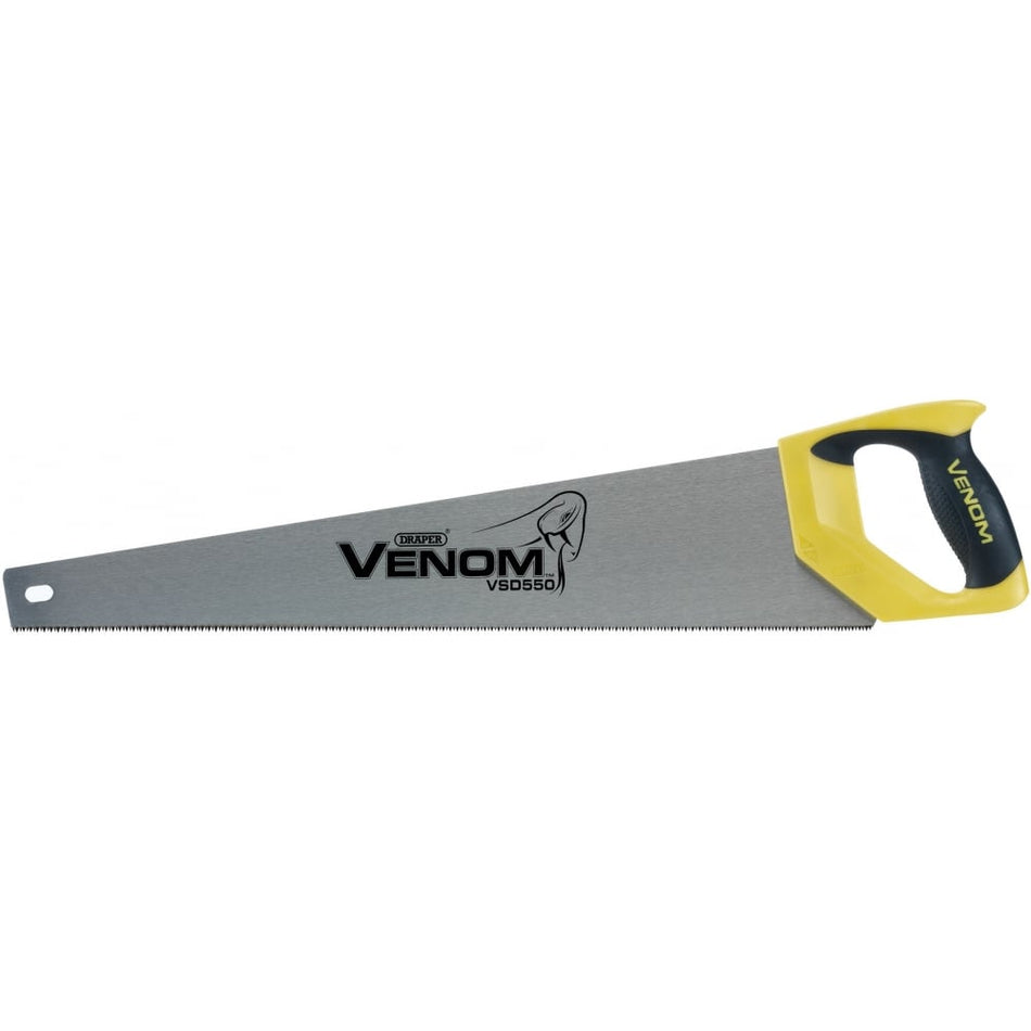 DRAPER Second Fix Draper Venom Double Ground 550mm Handsaw: Model No. VSD550