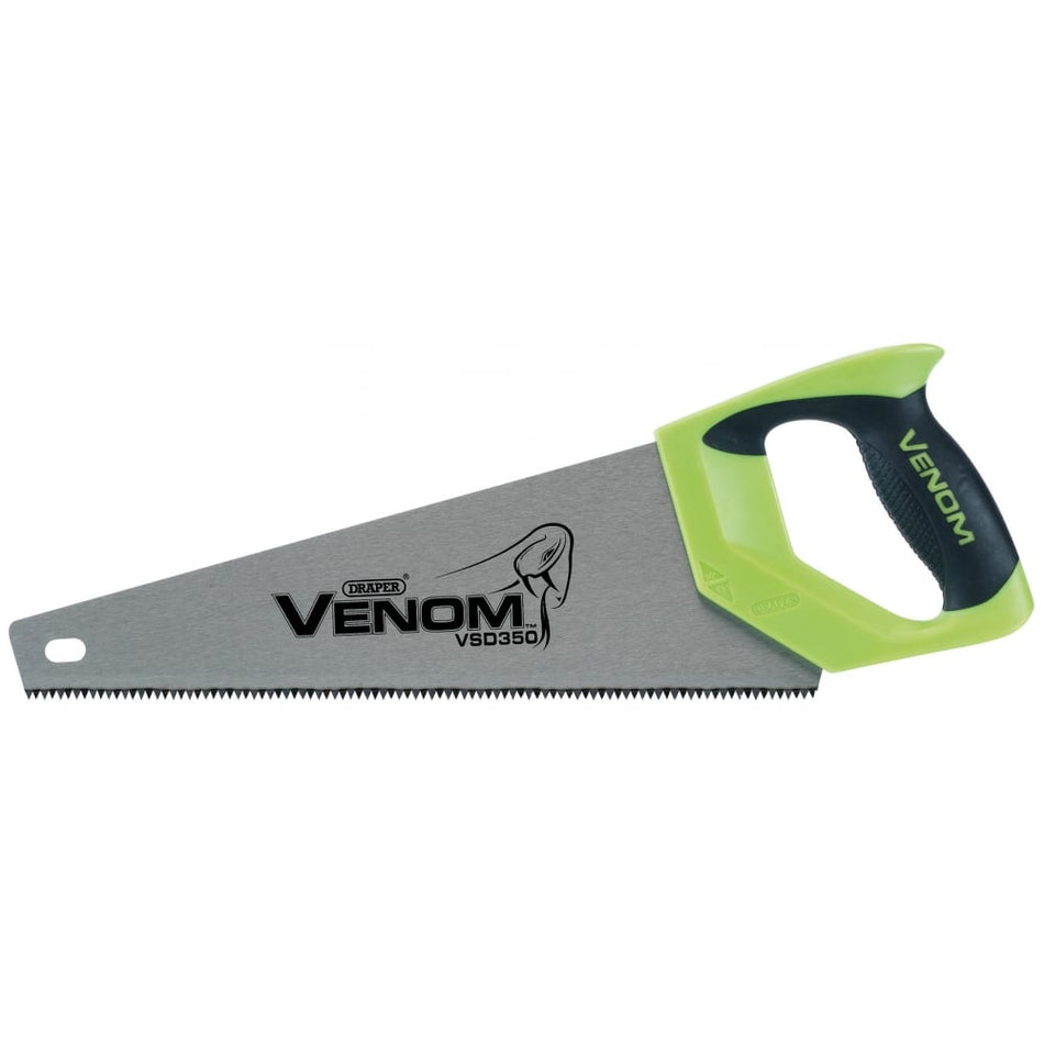 DRAPER First Fix Draper Venom Double Ground 350mm Tool Box Saw: Model No. VSD350