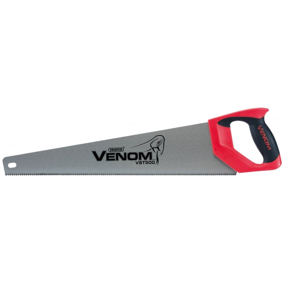 DRAPER Second Fix Draper Venom Triple Ground 500mm Handsaw: Model No. VST500