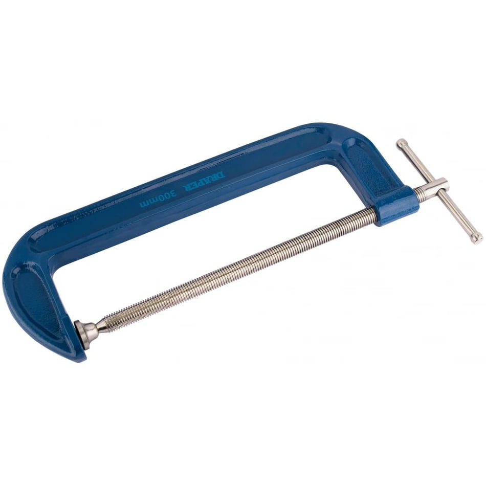 DRAPER 300 x 90mm C Cramp: Model No. 391G/1