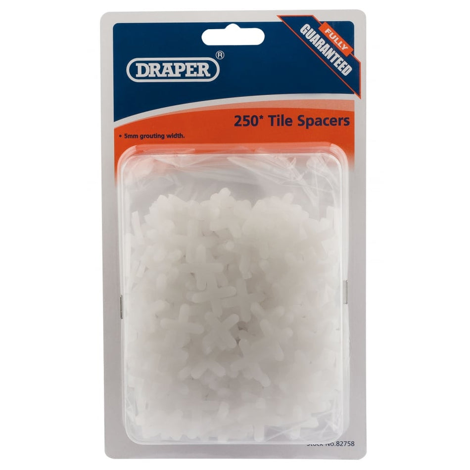 DRAPER 5mm Tile Spacers (Approx 250): Model No. TS2/A