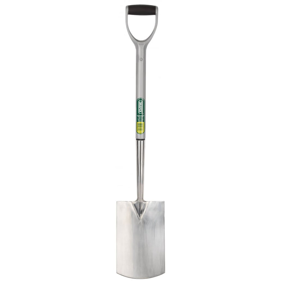 DRAPER Stainless Steel Soft Grip Garden Spade: Model No. 721EH/I