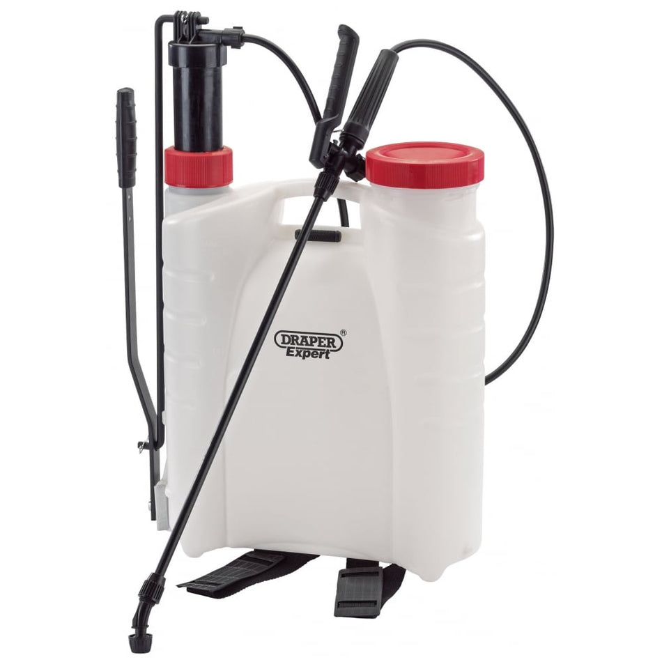 DRAPER Expert 12L EPDM Knapsack Pressure Sprayer: Model No. PS12/B/EPDM