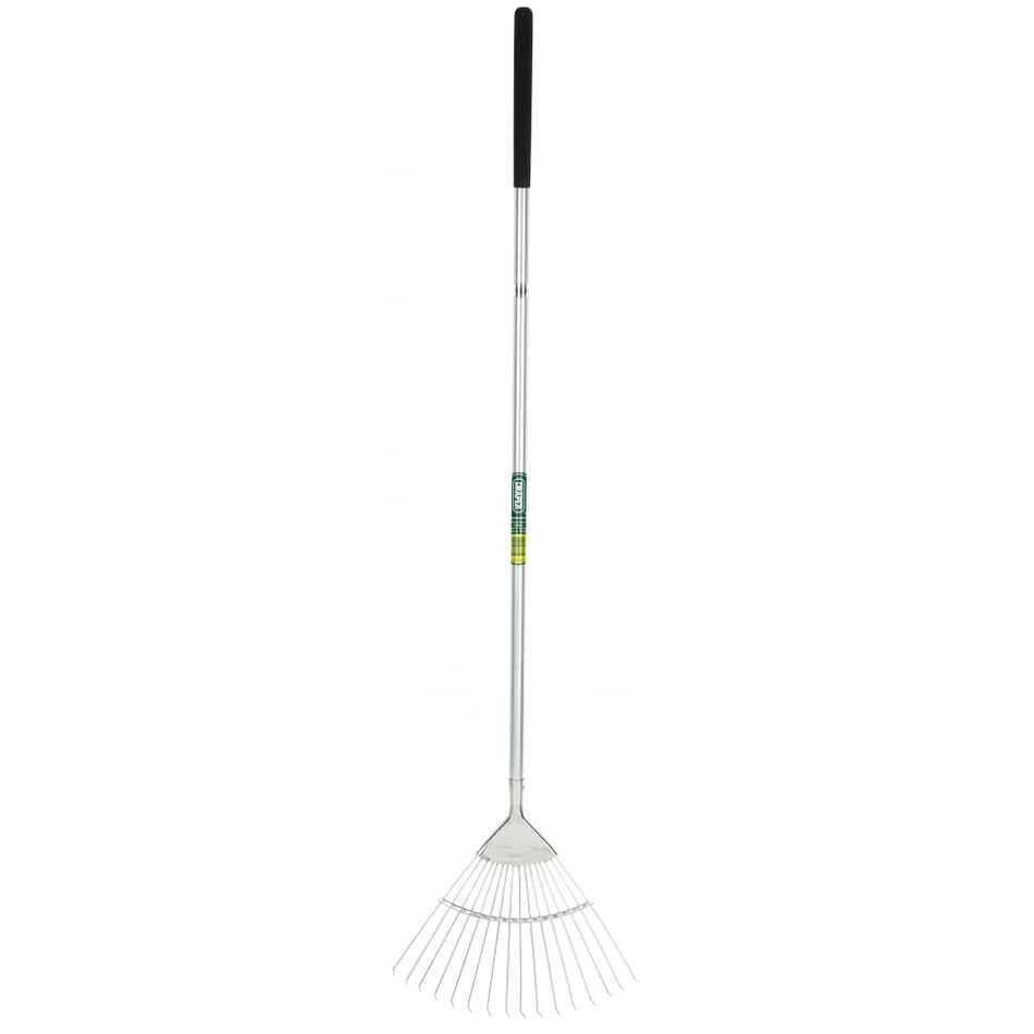 DRAPER Stainless Steel Soft Grip Lawn Rake: Model No. 6106SG/I