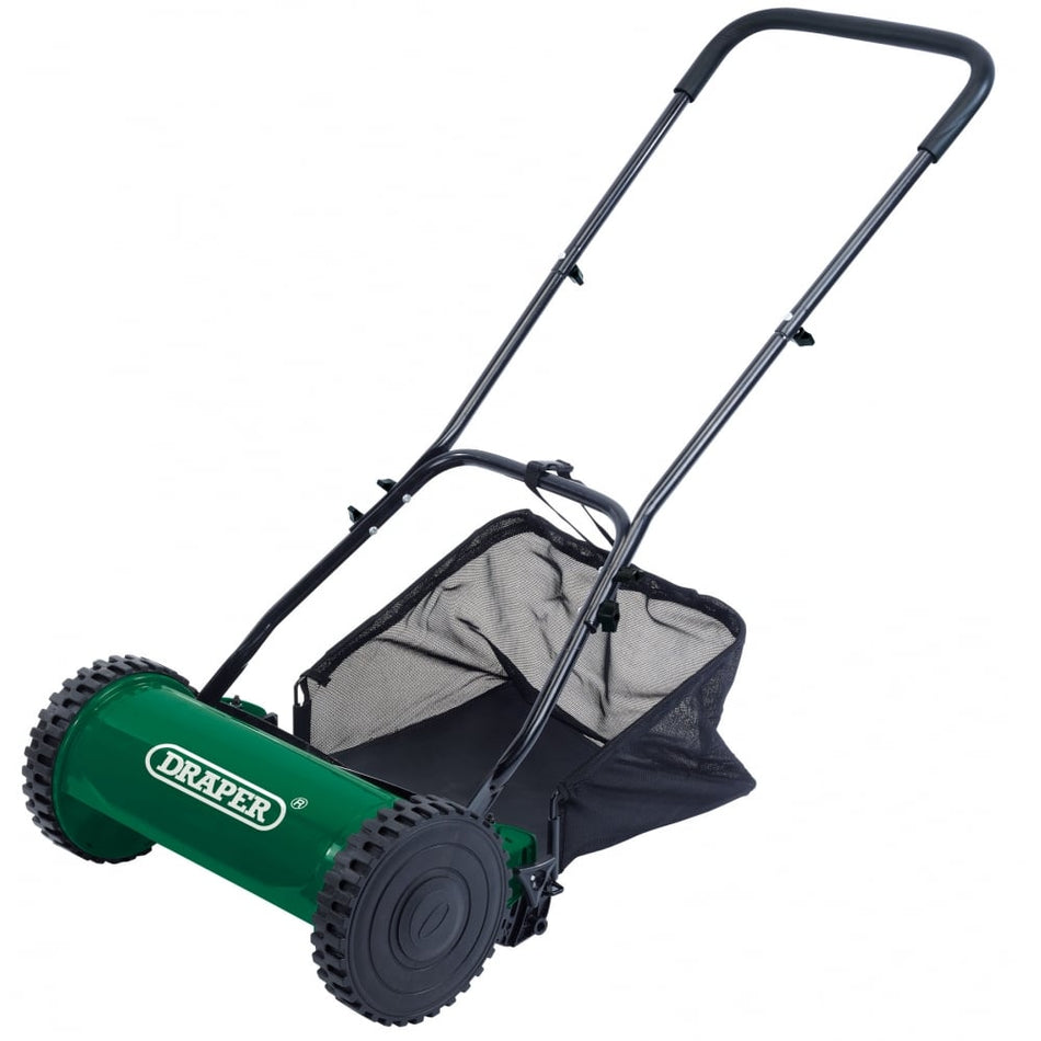 DRAPER Hand Lawn Mower (380mm): Model No. GLM38