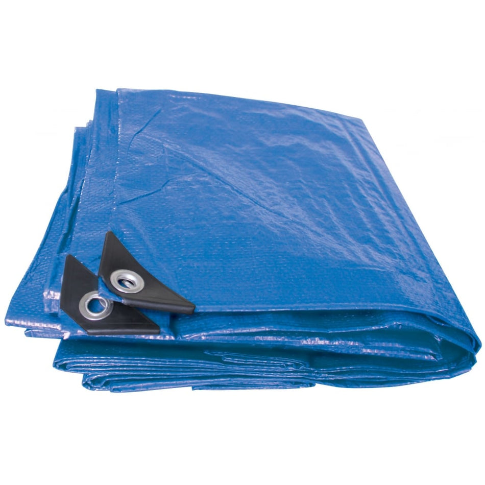 DRAPER Expert 5M x 8M Heavy Duty Polyethylene Tarpaulin: Model No. TAR/HD3