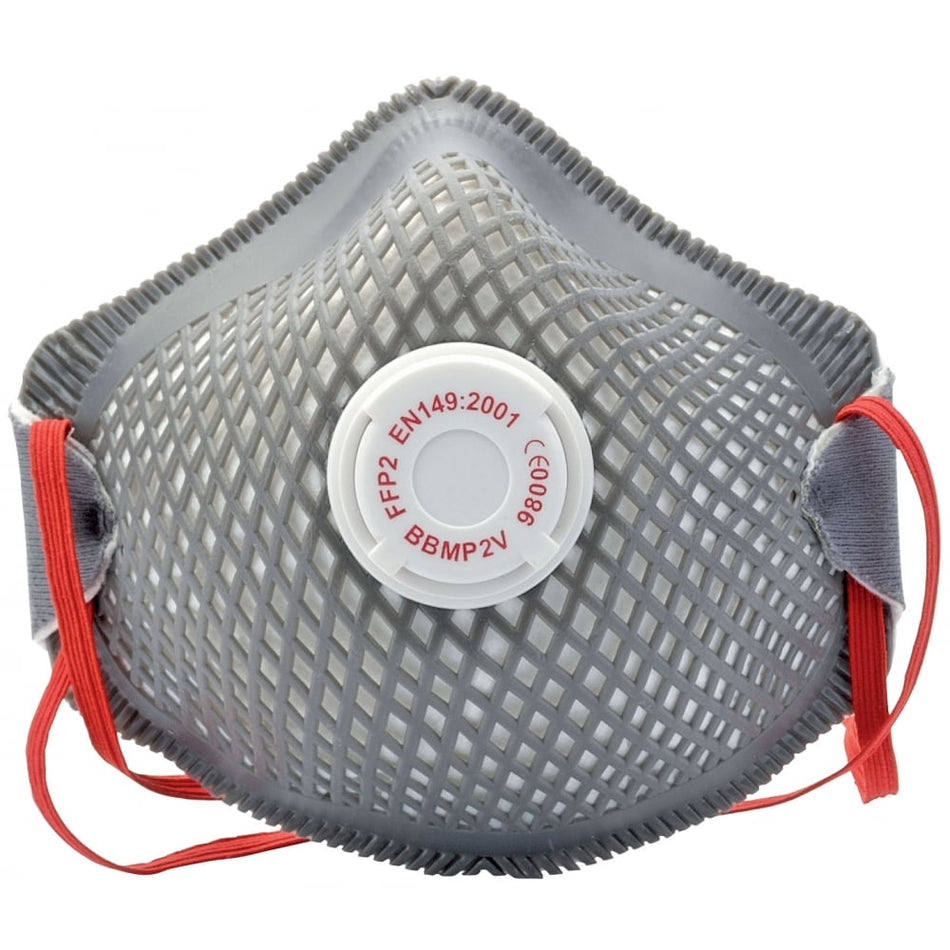 DRAPER FFP2 NR Moulded Dust Masks (Pack of 3): Model No. FM12PC/B