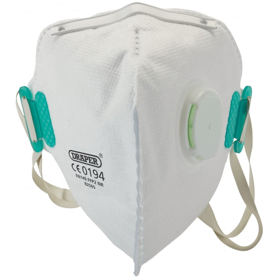 DRAPER FFP2 NR Vertical Dust Mask (pack of two): Model No. FM-FFP2-FF