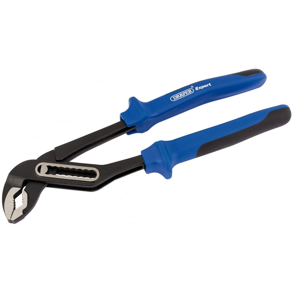 DRAPER Expert 200mm Heavy Duty Soft Grip Waterpump Pliers: Model No. EWPH1