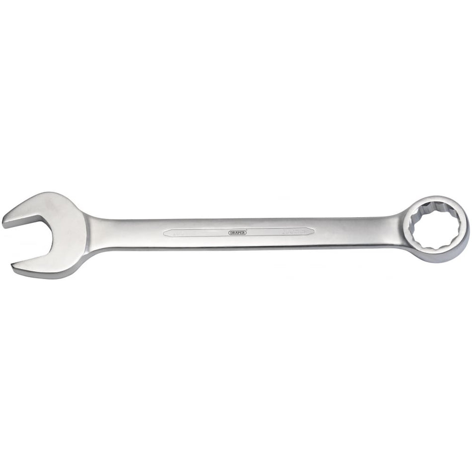 DRAPER 100mm Heavy Duty Long Pattern Metric Combination Spanner: Model No. 8220MM