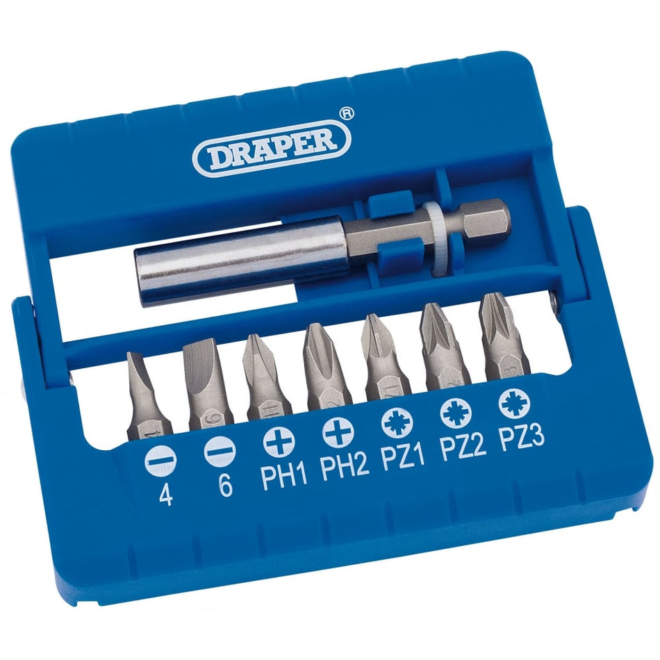 DRAPER Screwdriver and Magnetic Bit Set (8 Piece): Model No. MBH8