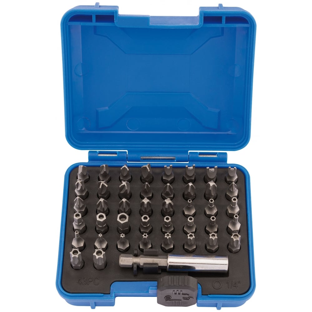 DRAPER Security Screwdriver Bit Set (43 piece): Model No. SEC43