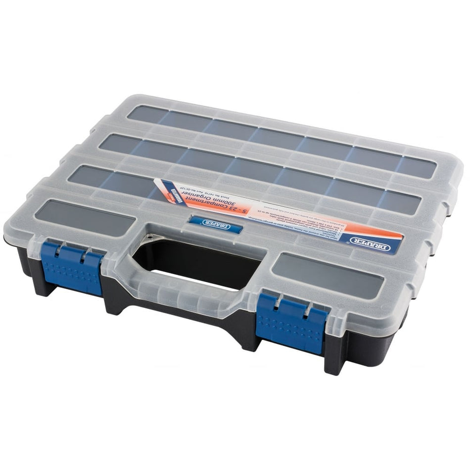 DRAPER 12" Multi Compartment Organiser: Model No. QC12P