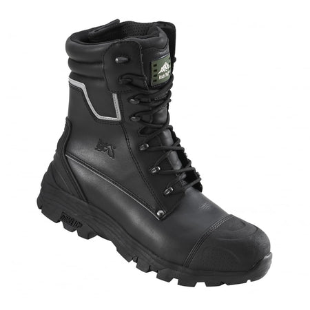Rock Fall Shale Black High Leg Safety Boot: Model No.RF15