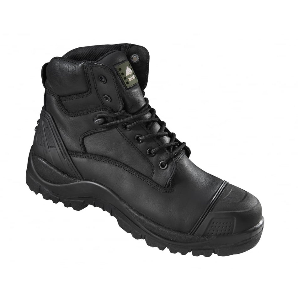 Rock Fall Slate Black Wide Fitting Safety Boot: Model No.RF460