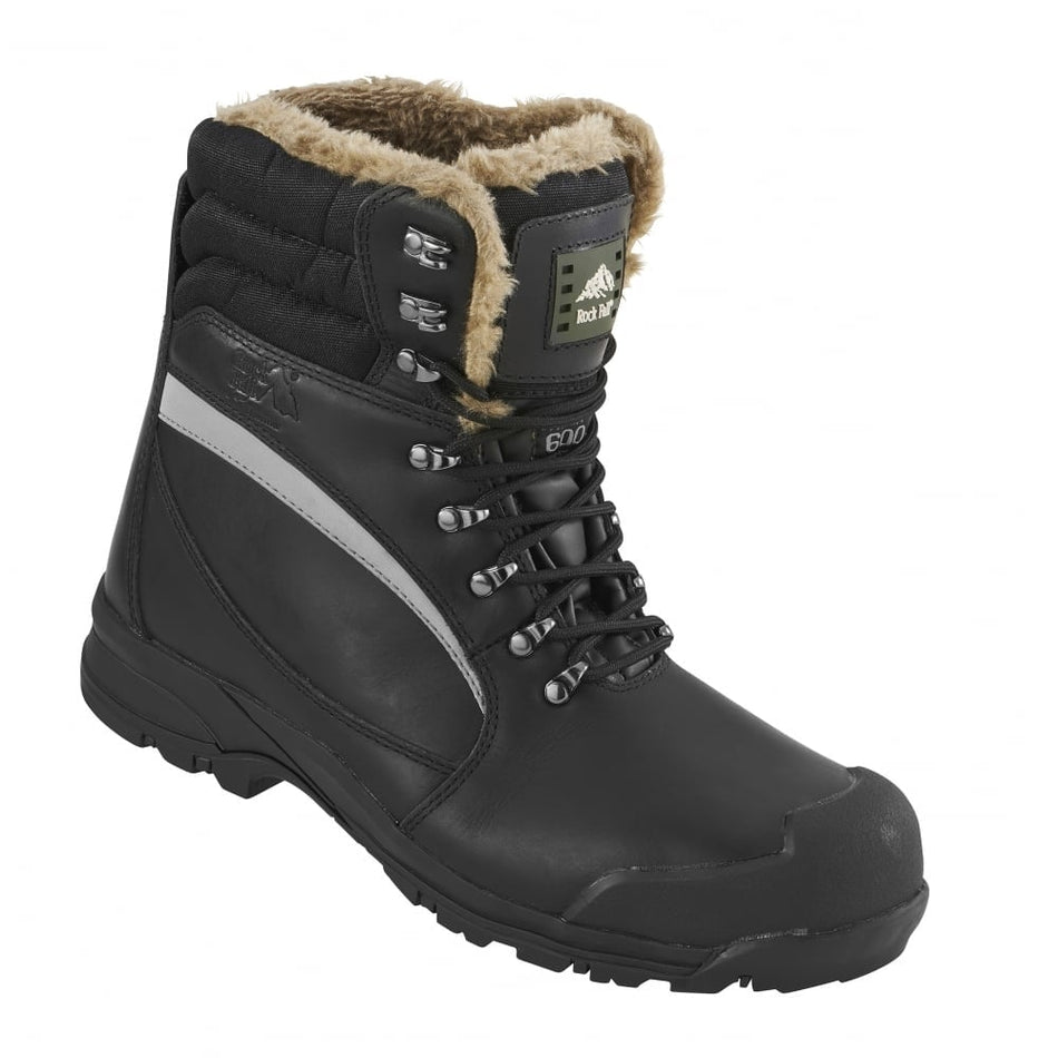 Rock Fall Alaska Black Cold Temperature High Leg Boot: Model No.RF001