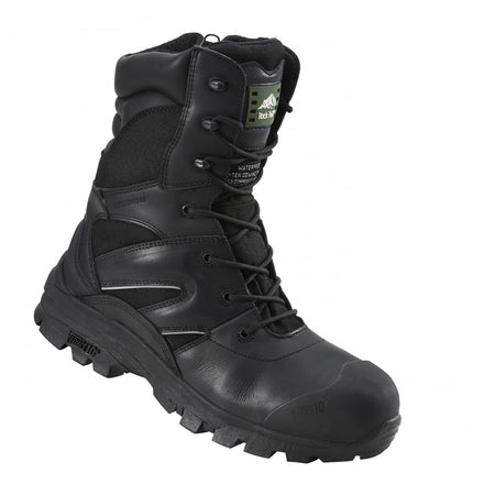 Rock Fall Titanium Black High Leg Safety Boot: Model No.RF4500