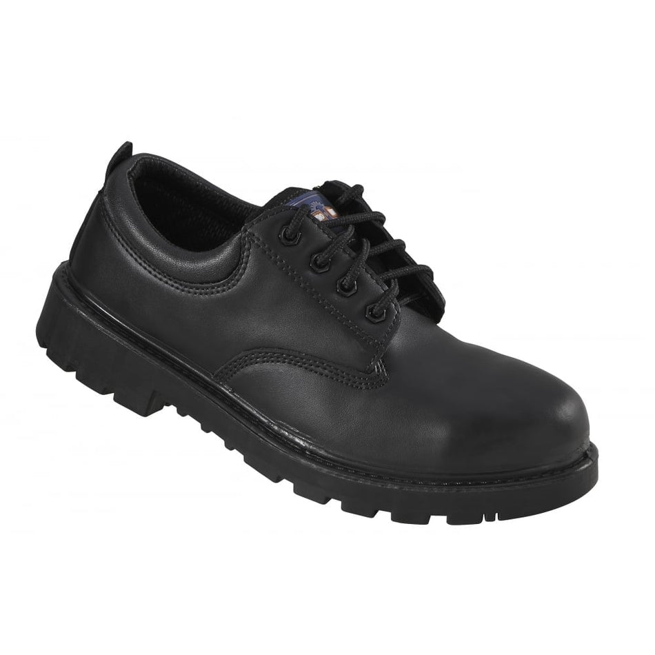 Pro Man PM4004 Black Wide Fitting Safety Shoe: Model No.PM4004