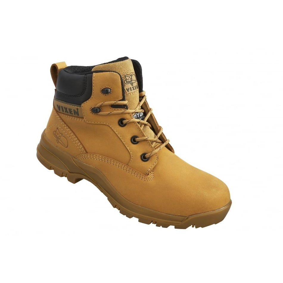 Vixen Onyx Black Ladies Safety Boot: Model No.VX950C