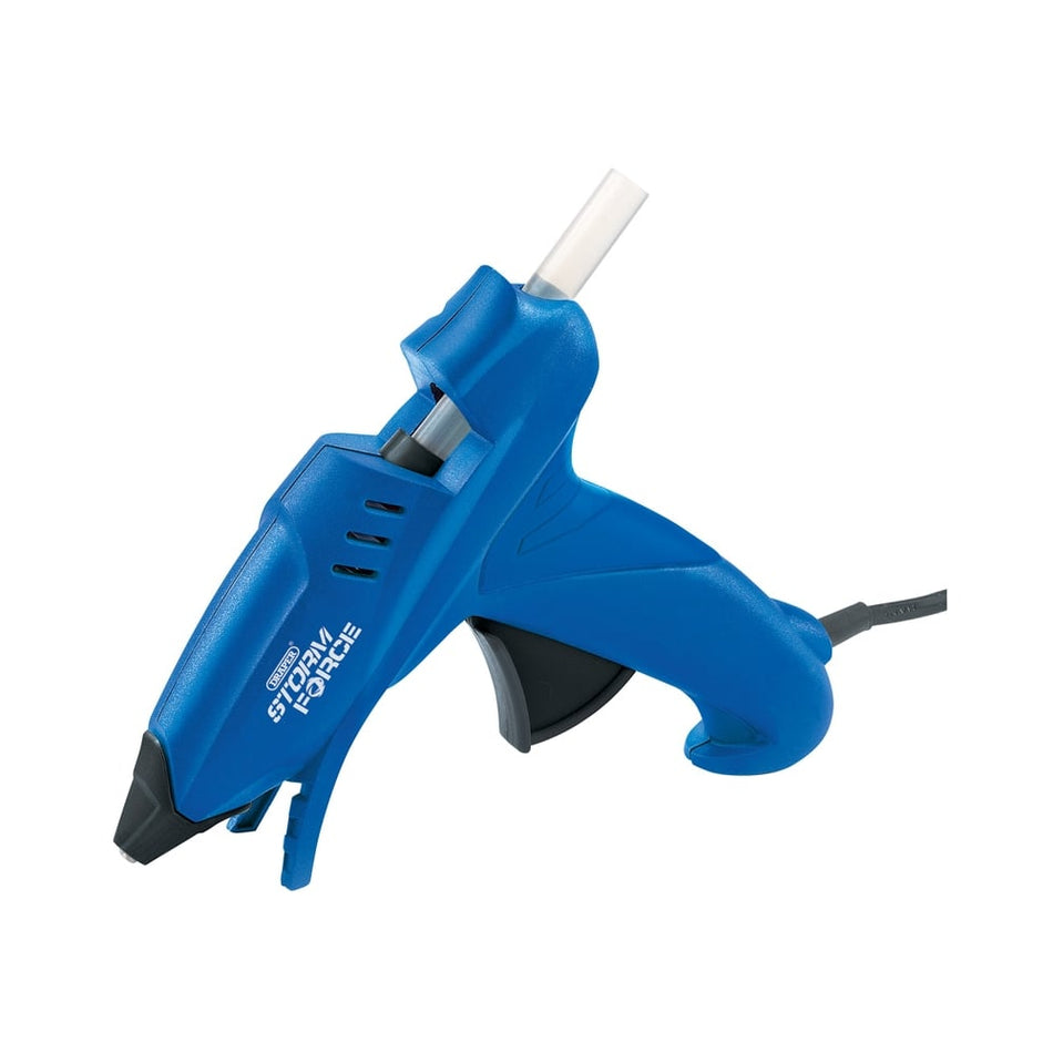 DRAPER Storm Force Glue Gun with Six Glue Sticks (100W)