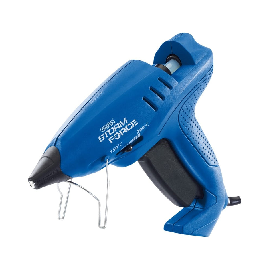 DRAPER Storm Force Variable Heat Glue Gun with Six Glue Sticks (400W)