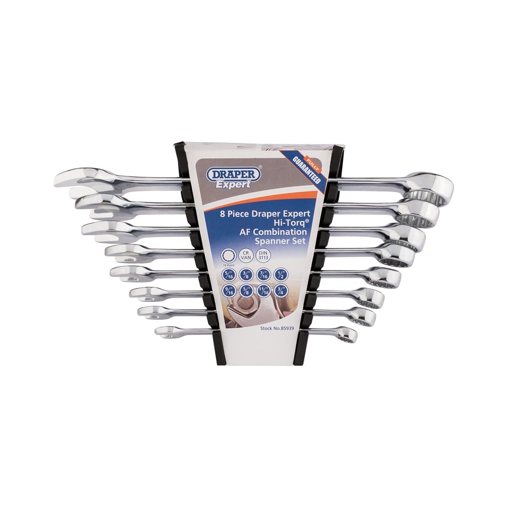 DRAPER Imperial Combination Spanner Set (8 Piece)
