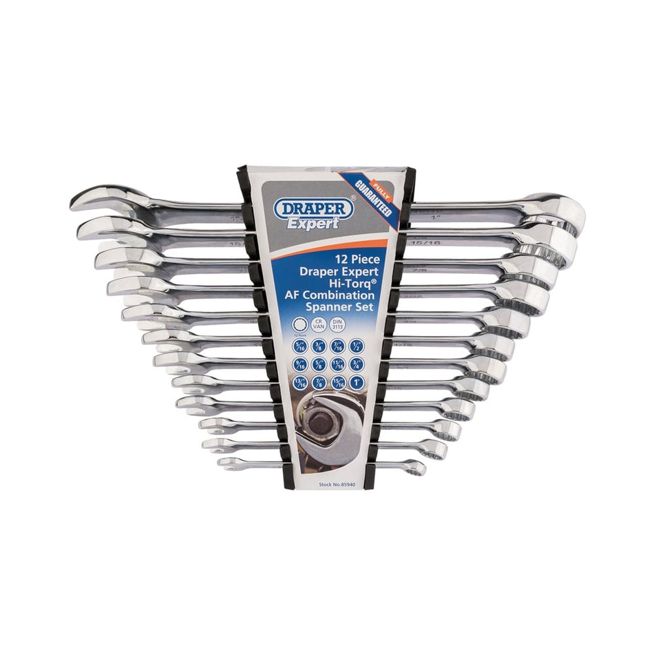 DRAPER Imperial Combination Spanner Set (12 Piece)