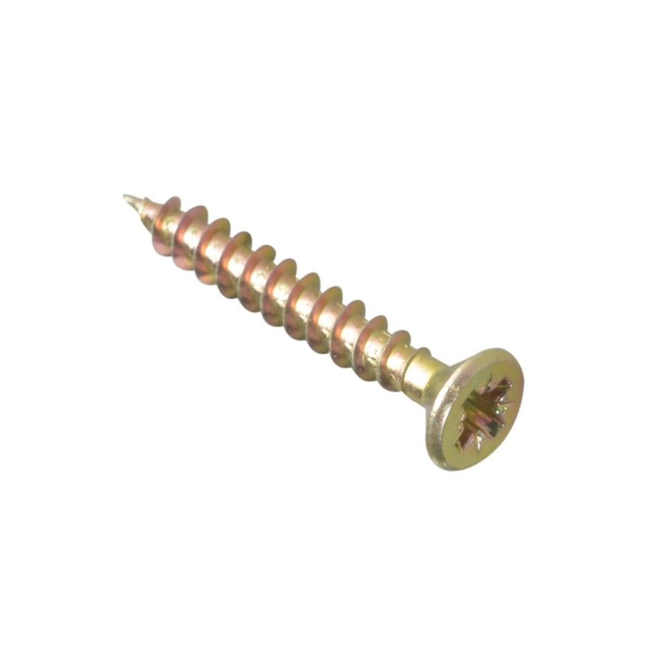 Multi-Purpose Pozi Screw CSK ST ZYP 4.0 x 30mm Forge Pack 30