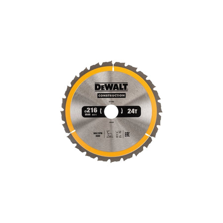 Construction Circular Saw Blade 216 x 30mm x 24T