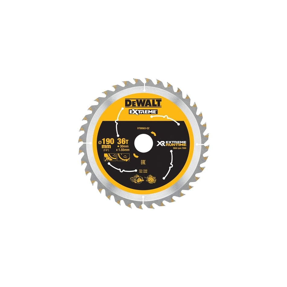 Xtreme Runtime FlexVolt Circular Saw Blade 190mm x 30mm 36T
