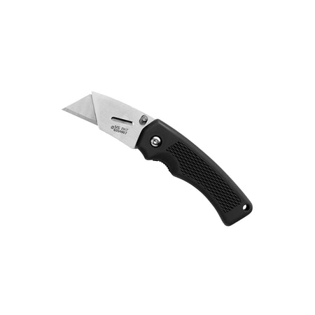 Edge Black Rubber Handle Knife