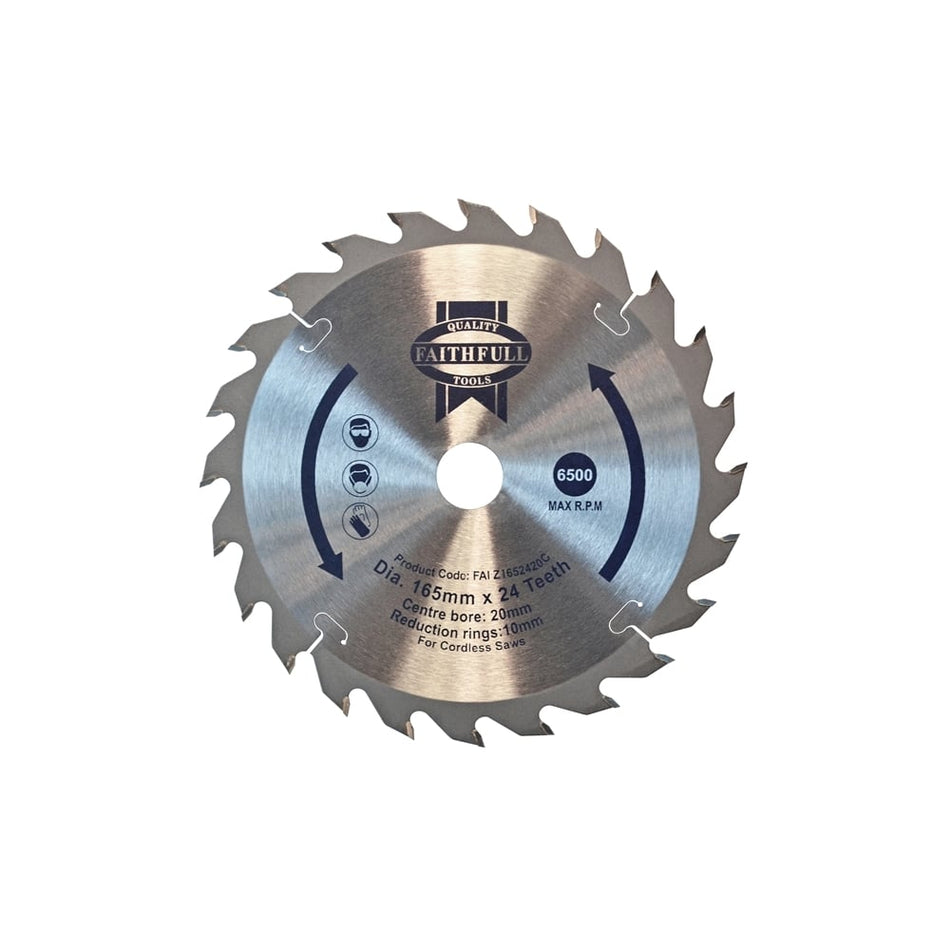 TrimÃ¿SawÃ¿Blade 165mm x 20mm x 24T