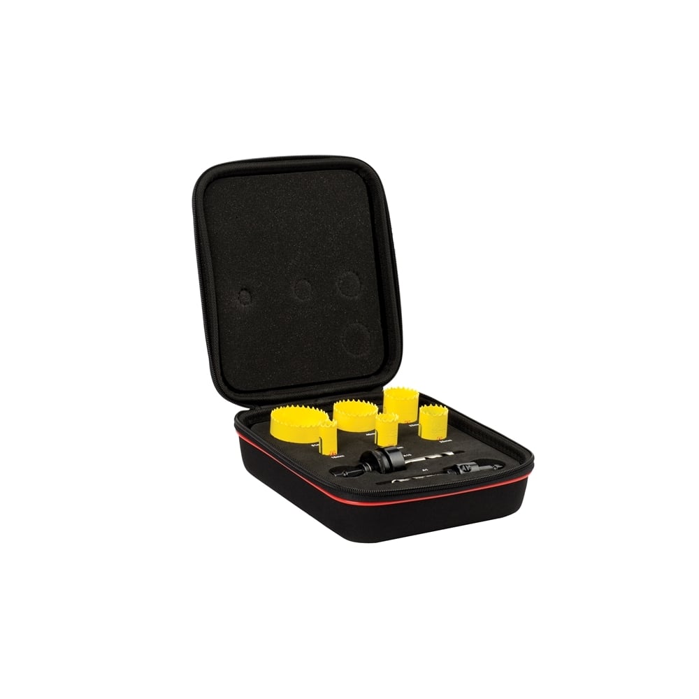 KFC06021 Bi-Metal Fast Cut Electricians Holesaw Kit 1