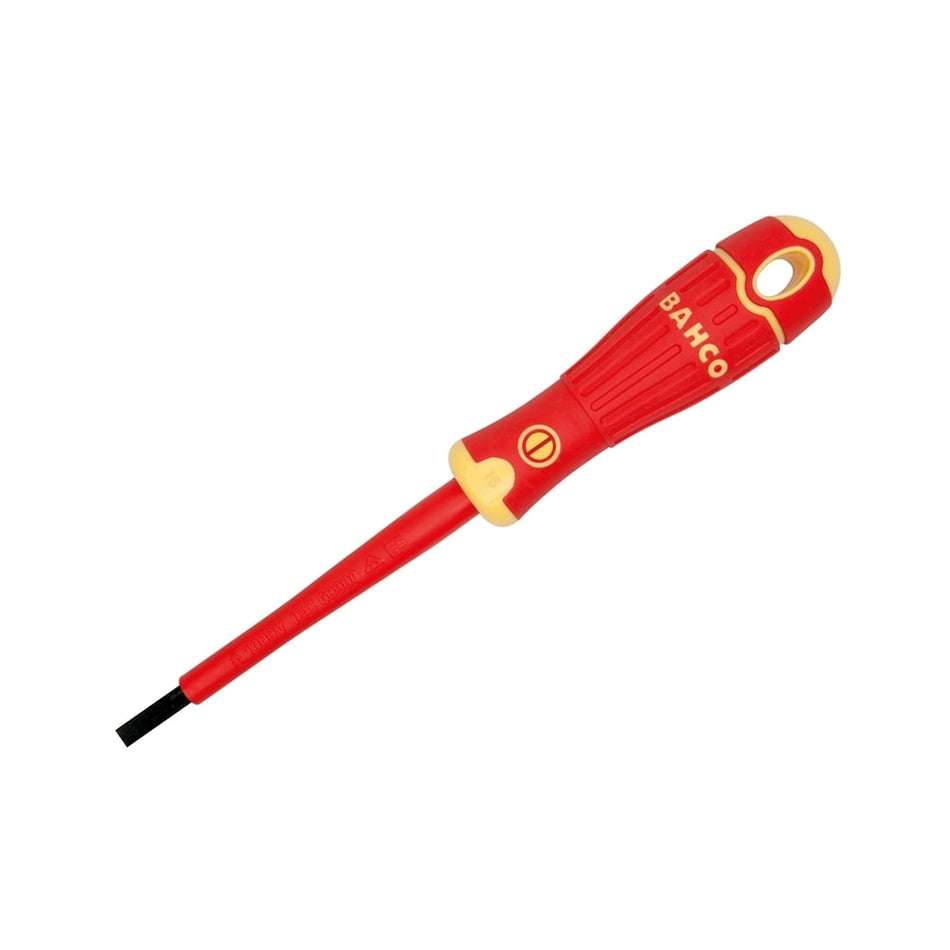 BAHCOFIT Insulated Screwdriver Slotted Tip 3 x 0.5 x 100mm
