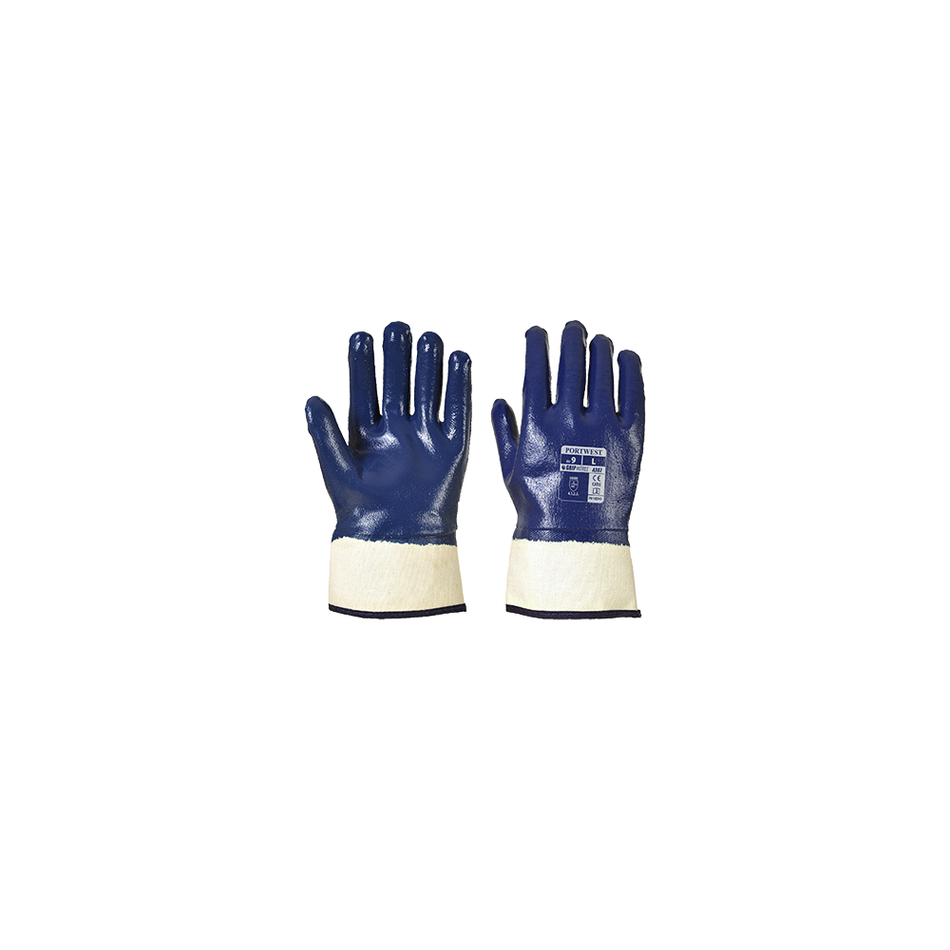 Portwest Fully Dipped Nitrile Safety Cuff A302