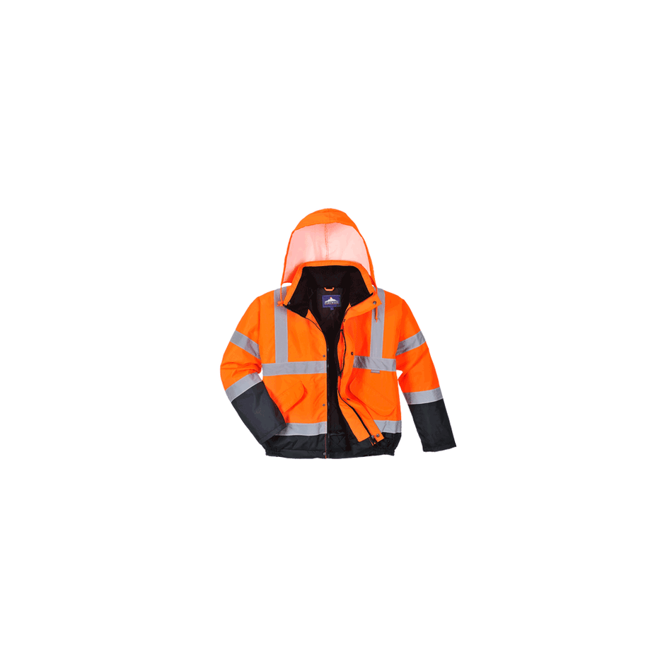 Hi-Vis 2-Tone Bomber Jacket - Style PW- S266