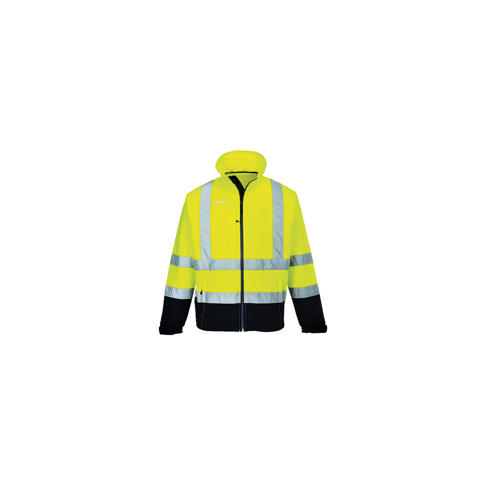Portwest Hi-Vis Contrast Softshell (3L) S425
